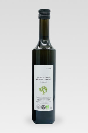 Huile d’Olive Biologique – AOP Provence Fruité Vert